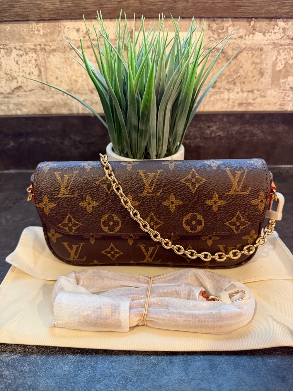 Louis Vuitton Ivy Wallet on Chain